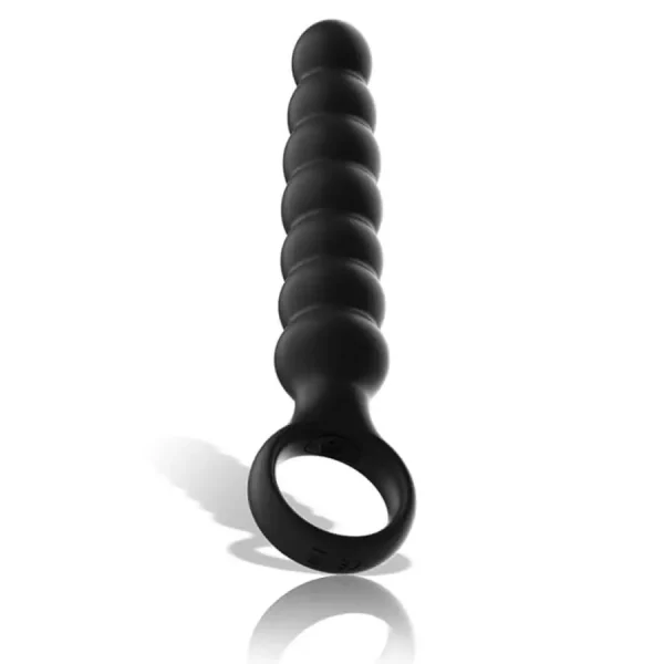 Vibrador Anal Bob Black&Silver
