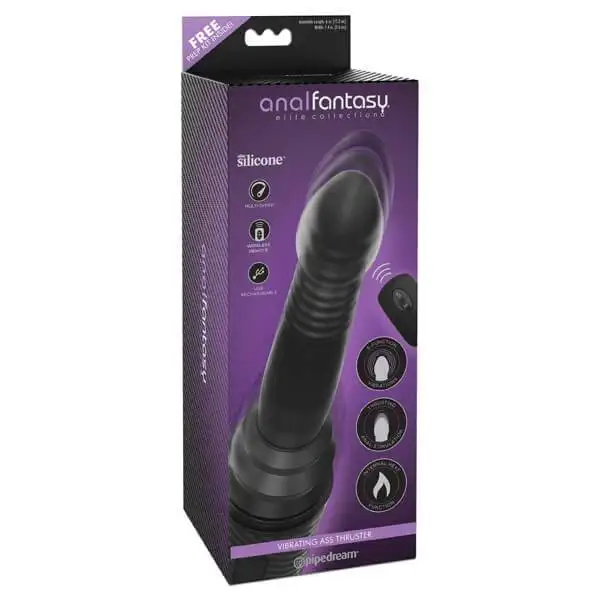 Vibrador Anal com Movimento Vibrating Ass Thruster