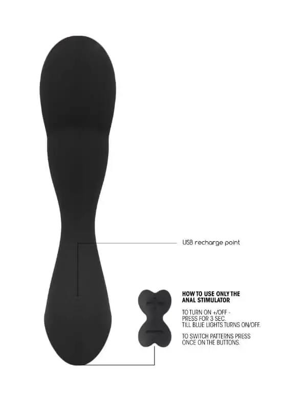 Vibrador Anal Geron Simplicity