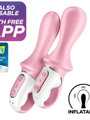 Vibrador Anal Insuflável Air Pump Booty 5 +