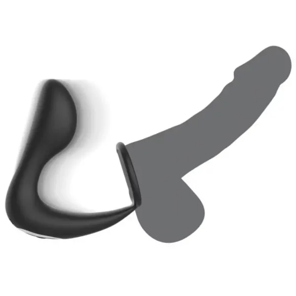 Vibrador Anal Masculino com Anel