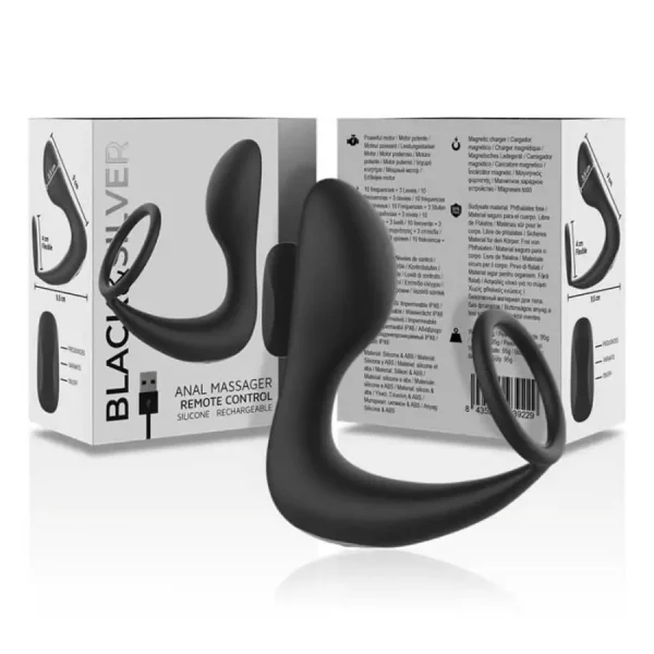 Vibrador Anal Masculino com Anel