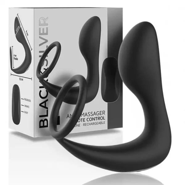Vibrador Anal Masculino com Anel