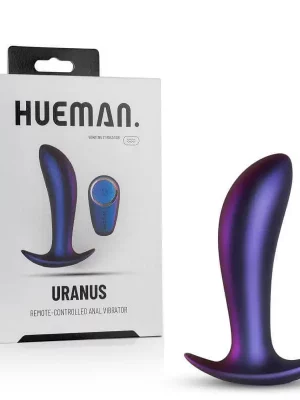 Vibrador Anal Vibração Wireless Hueman Uranus