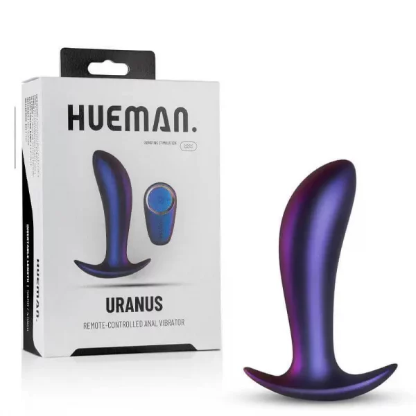 Vibrador Anal Vibração Wireless Hueman Uranus