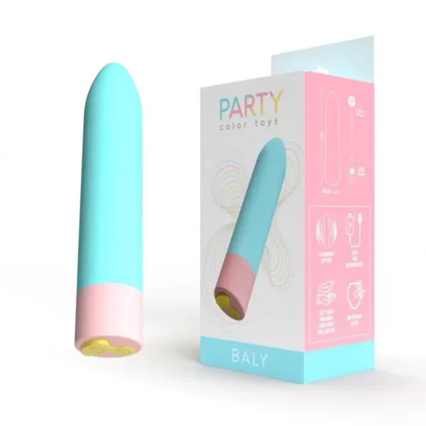 Vibrador Bullet Baly Azul