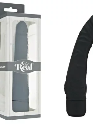 Vibrador Classic Slim Get Real Toy Joy Preto