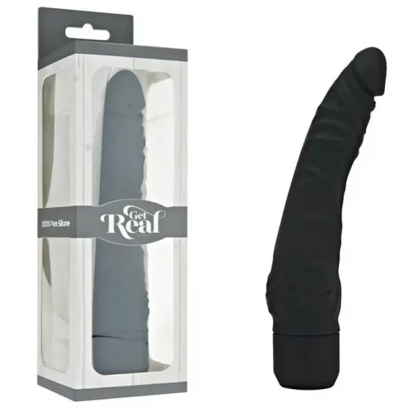 Vibrador Classic Slim Get Real Toy Joy Preto