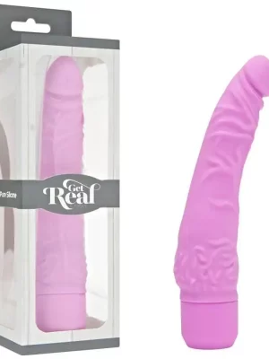Vibrador Classic Slim Get Real Toy Joy Rosa