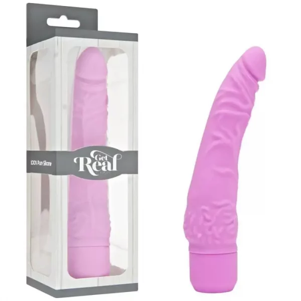 Vibrador Classic Slim Get Real Toy Joy Rosa