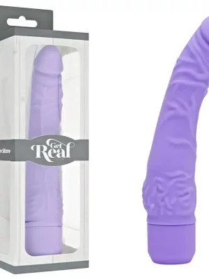 Vibrador Classic Slim Get Real Toy Joy Roxo