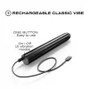 Vibrador Clássico Recarregável Black Muse