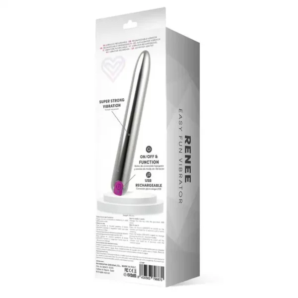 Vibrador Clássico Recarregável Renee