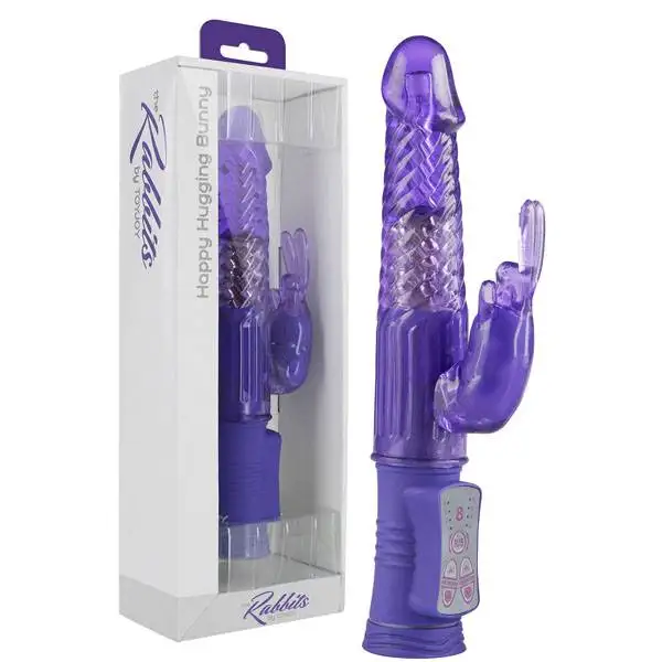 Vibrador Coelhinho Happy Hugging Bunny Roxo