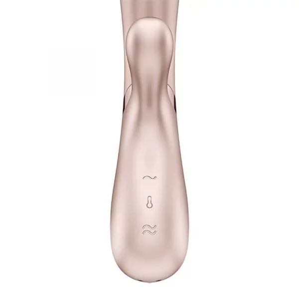Vibrador com Aquecimento Satisfyer Hot Lover Nude