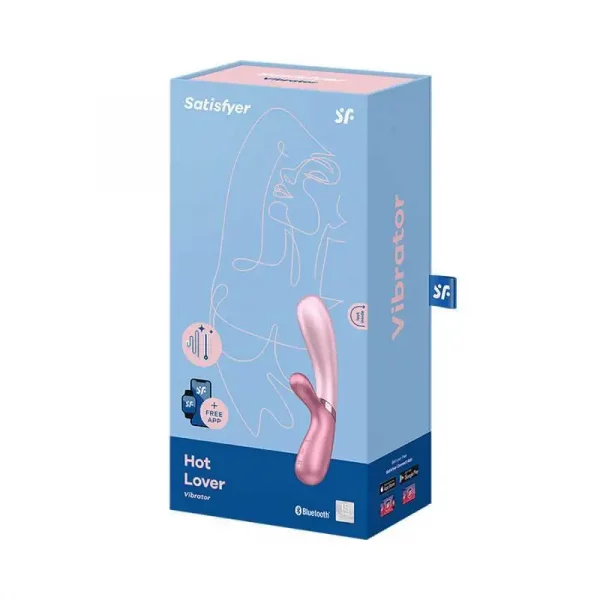 Vibrador com Aquecimento Satisfyer Hot Lover Rosa