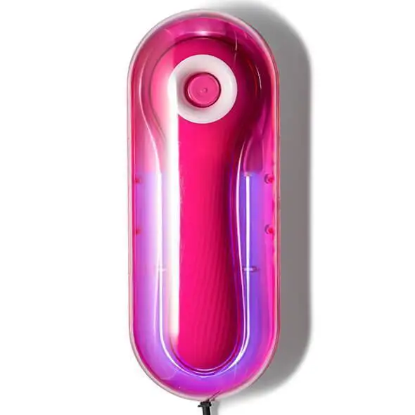 Vibrador Com Caixa Esterilizadora Cosmopolitan Ultraviolet Rosa