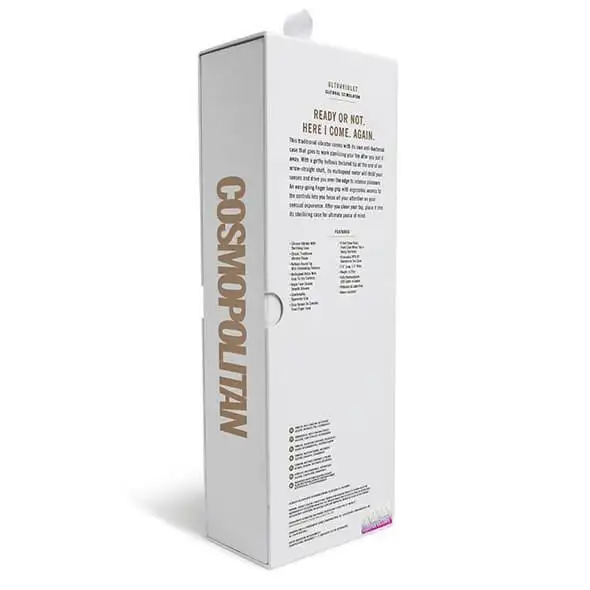 Vibrador Com Caixa Esterilizadora Cosmopolitan Ultraviolet Rosa