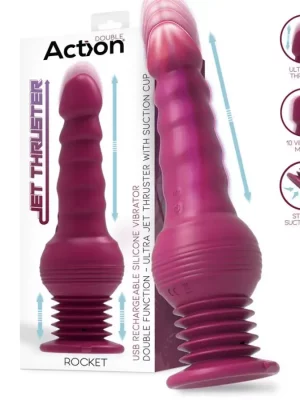 Vibrador com Movimento Jet Thruster Rocket