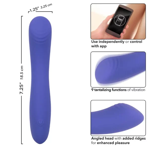 Vibrador Contoured "G" com App