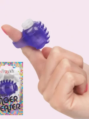 Vibrador de Dedo Finger Teaser Roxo