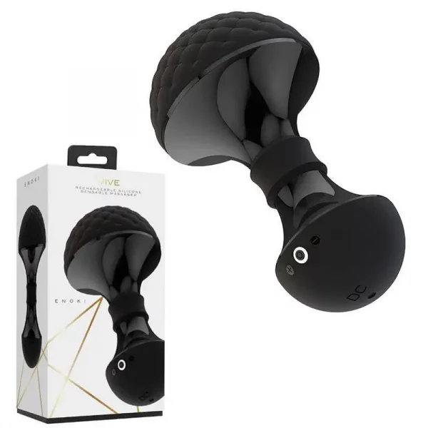 Vibrador de Massagem Vive Enoki Preto
