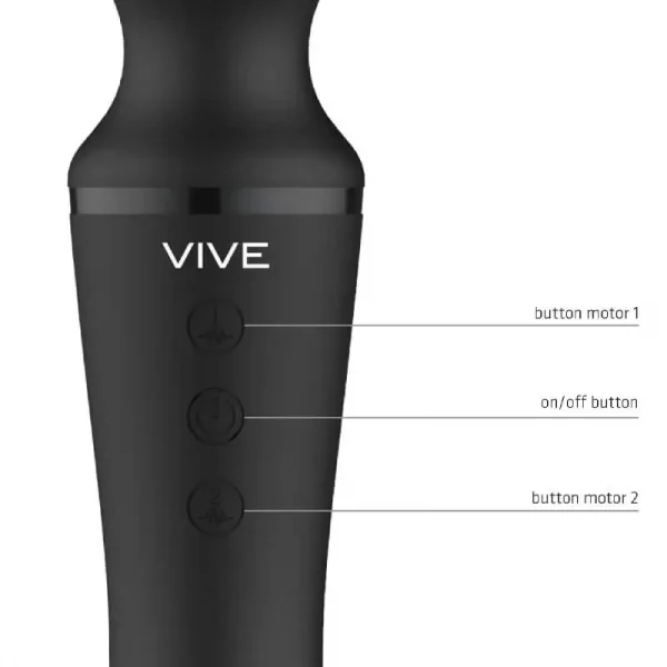 Vibrador de Massagem Vive Enora Preto