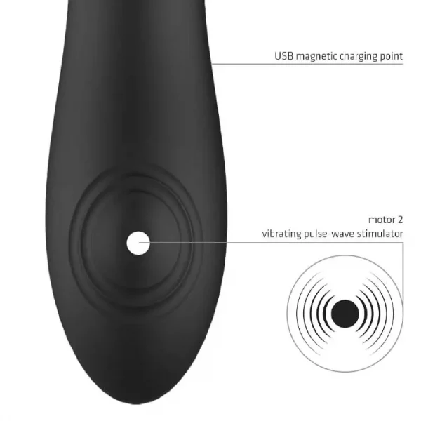 Vibrador de Massagem Vive Enora Preto
