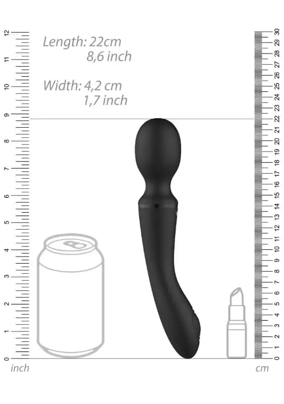 Vibrador de Massagem Vive Enora Preto