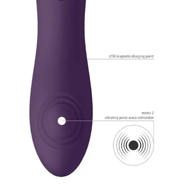 Vibrador de Massagem Vive Enora Roxo