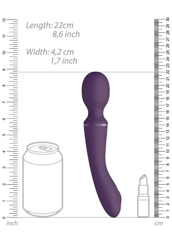 Vibrador de Massagem Vive Enora Roxo