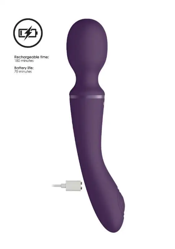 Vibrador de Massagem Vive Enora Roxo