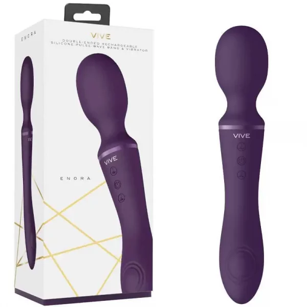 Vibrador de Massagem Vive Enora Roxo
