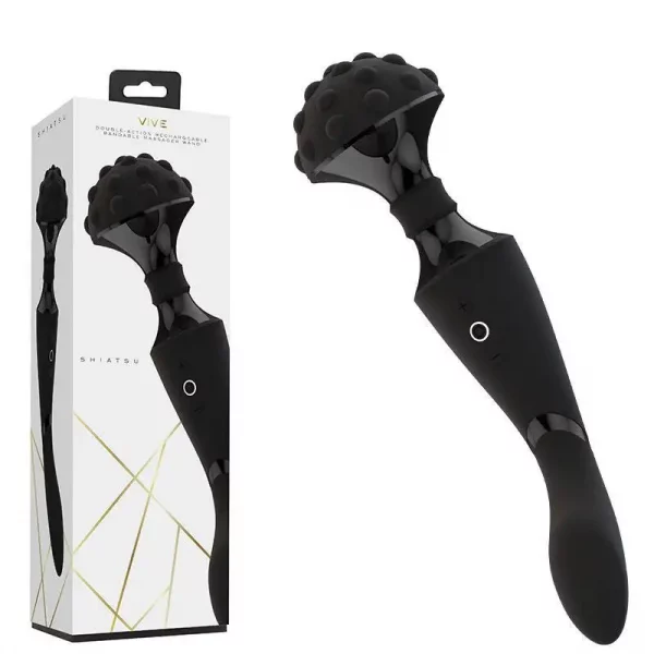 Vibrador de Massagem Vive Shiatsu Preto