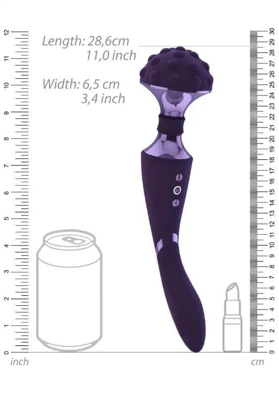 Vibrador de Massagem Vive Shiatsu Roxo