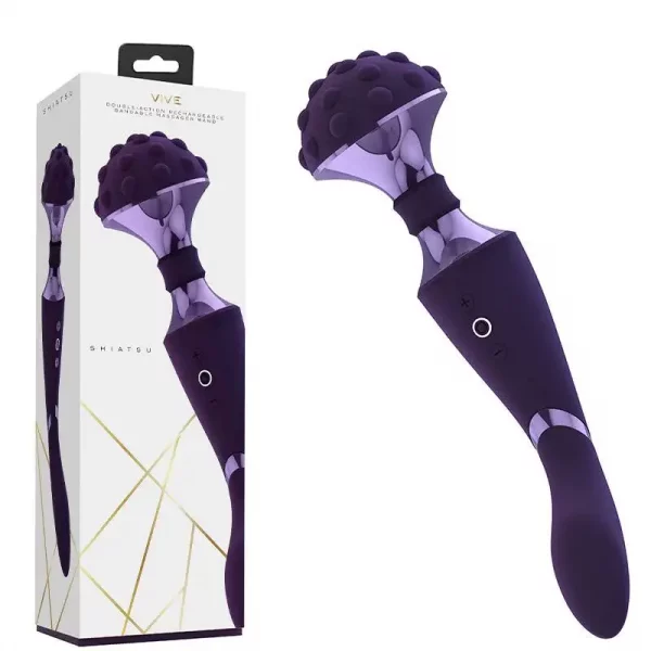 Vibrador de Massagem Vive Shiatsu Roxo