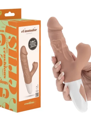 Vibrador de Sucção e Movimento El Matador