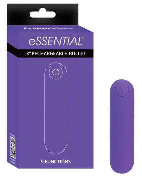 Vibrador Essential Power Bullet Roxo