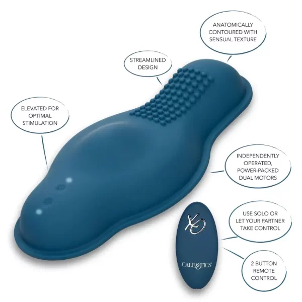 Vibrador Feminino Dual Rider Bumb & Grind com Comando sem Fios