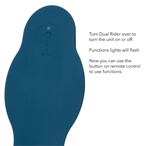 Vibrador Feminino Dual Rider Bumb & Grind com Comando sem Fios