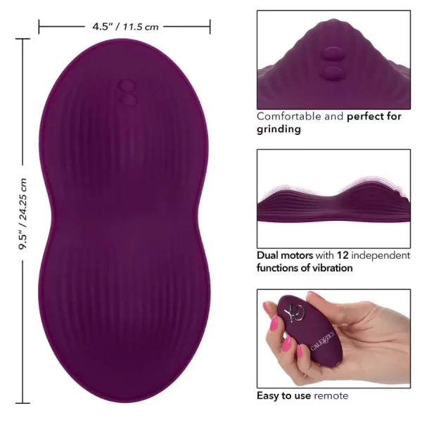 Vibrador Feminino Dual Rider com Comando sem Fios