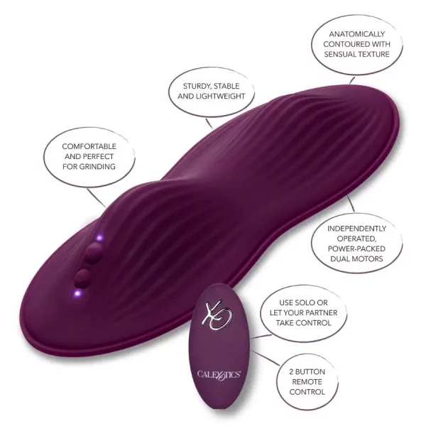 Vibrador Feminino Dual Rider com Comando sem Fios