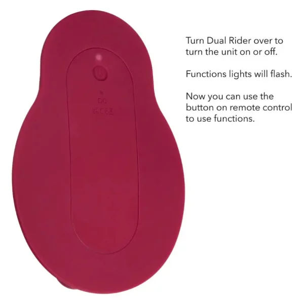 Vibrador Feminino Dual Rider Thrust & Grind com Comando sem Fios