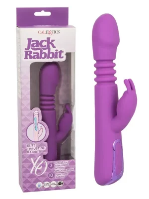 Vibrador Feminino Elite Thrusting Rabbit