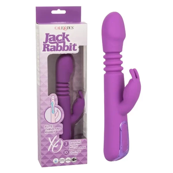 Vibrador Feminino Elite Thrusting Rabbit