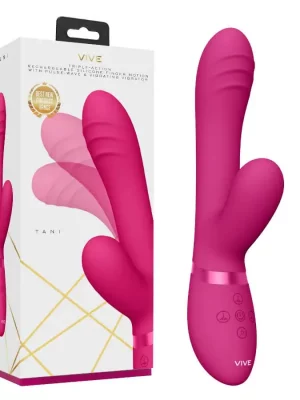 Vibrador Feminino Oscilante VIVE Tani Rosa