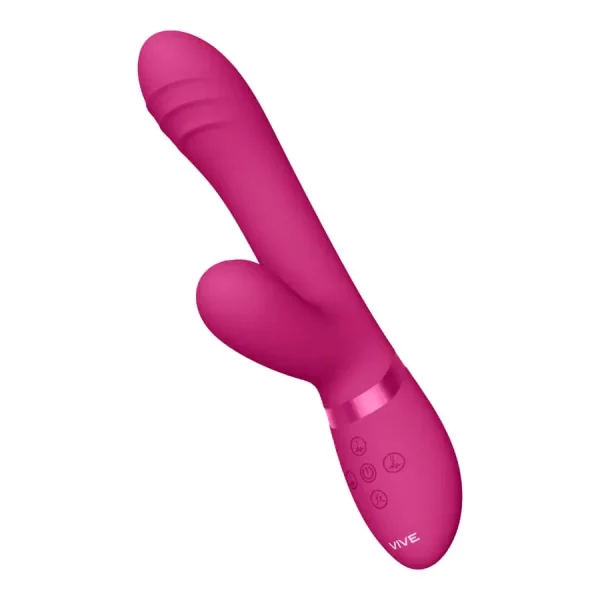 Vibrador Feminino Oscilante VIVE Tani Rosa