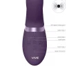 Vibrador Feminino Oscilante VIVE Tani Roxo