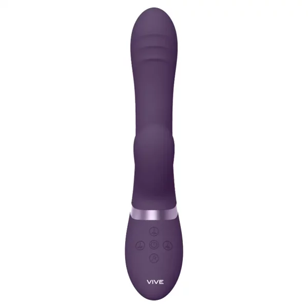 Vibrador Feminino Oscilante VIVE Tani Roxo