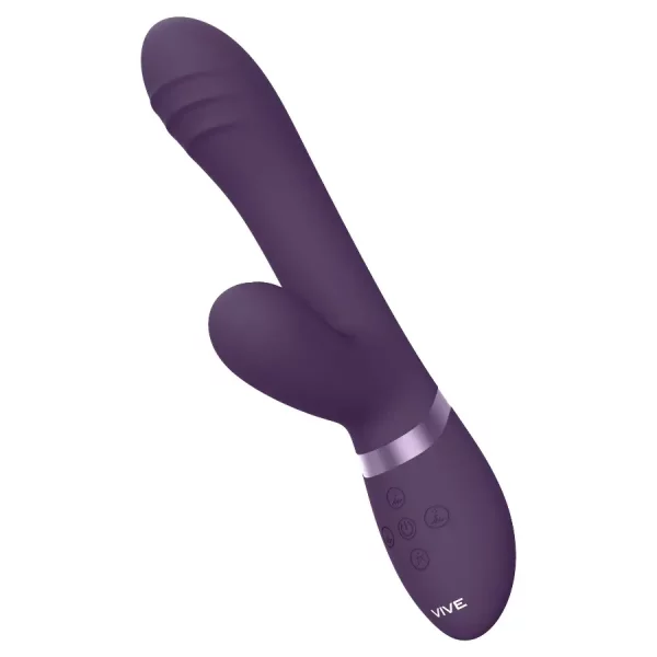 Vibrador Feminino Oscilante VIVE Tani Roxo